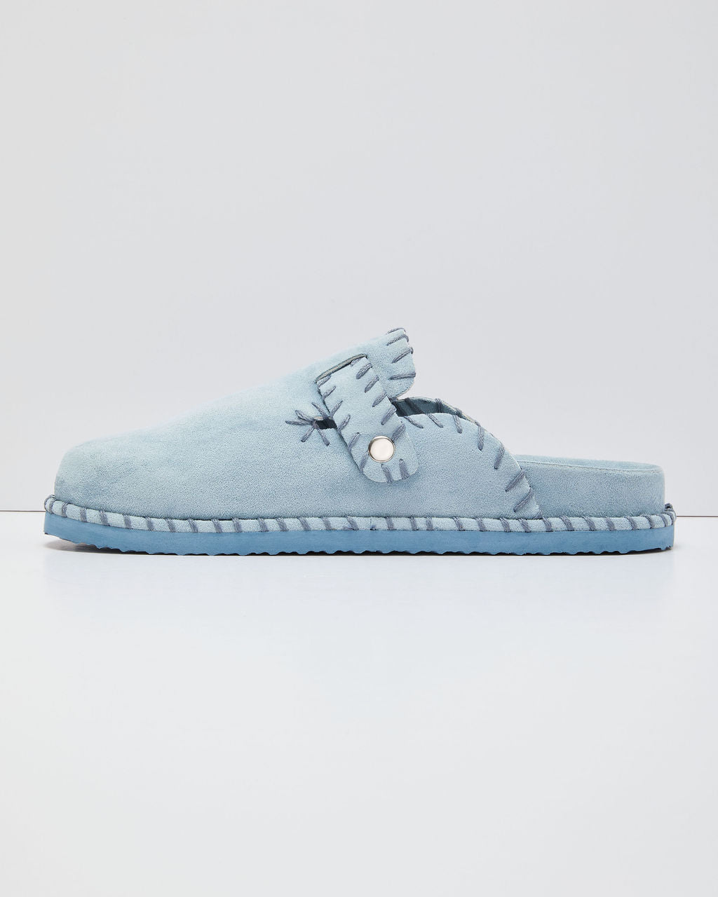 Chic Comfort Stitch Slip On Mules