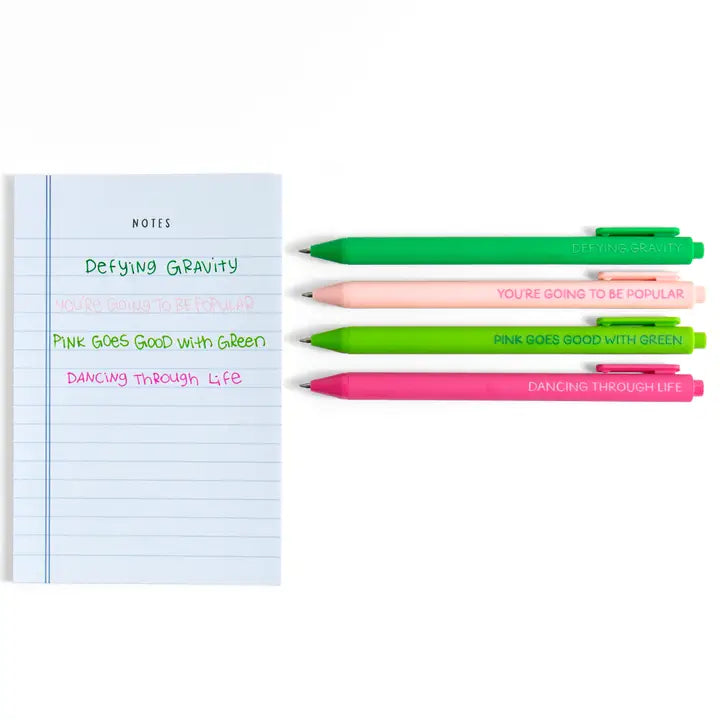 Defying Gravity Pen Set