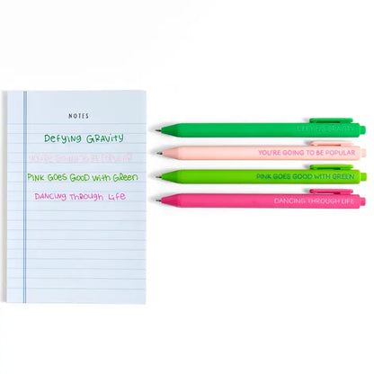 Defying Gravity Pen Set