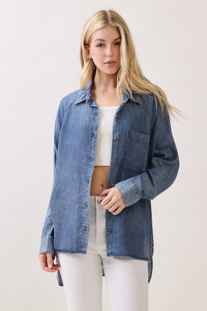 Daytona Denim Top