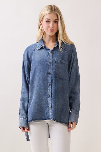 Daytona Denim Top