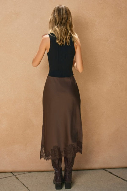 Elegant Evening Midi Skirt