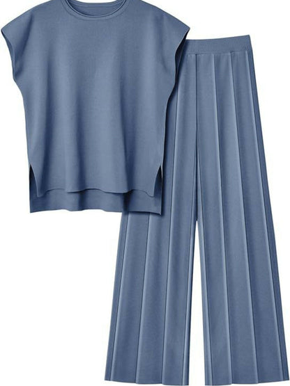 Best of Both Worlds Top and Pants Knit Set