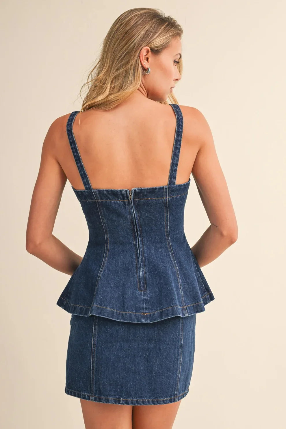 Dolly Denim Mini Skirt