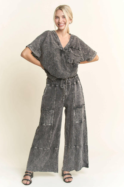 Coastal Breeze Mineral Wash Pants