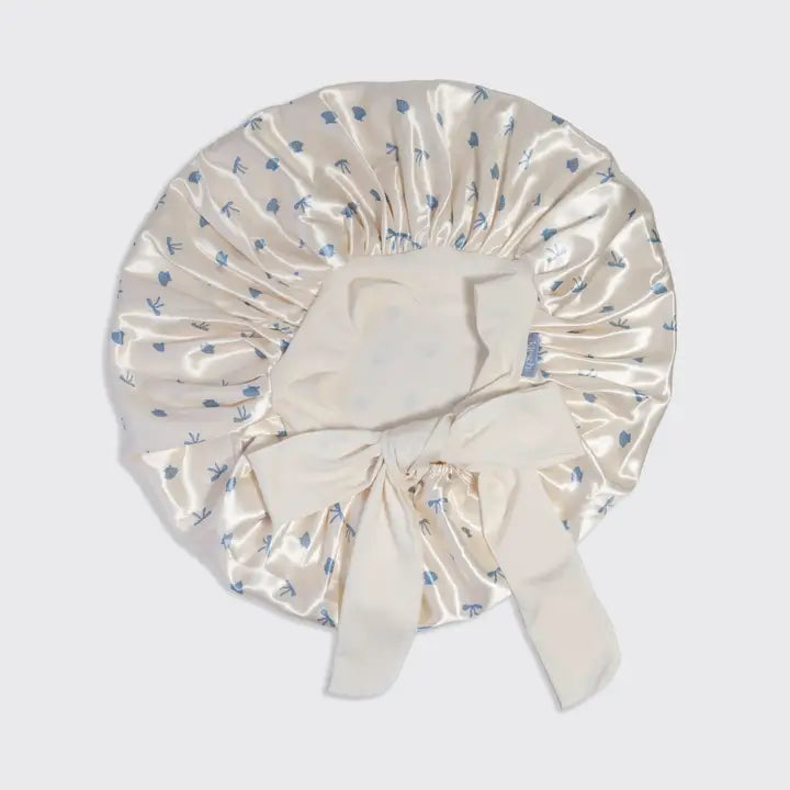 Coastal Oversized Satin Bonnet
