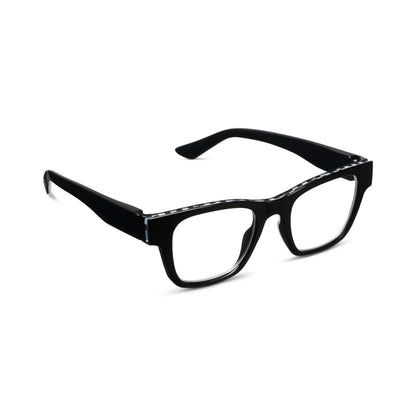 Black Bernadette Reading Glasses +1.25