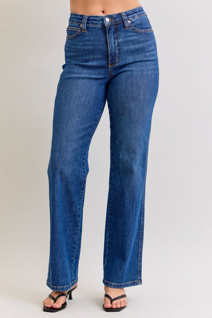 Judy Blue HW Tummy Control Straight