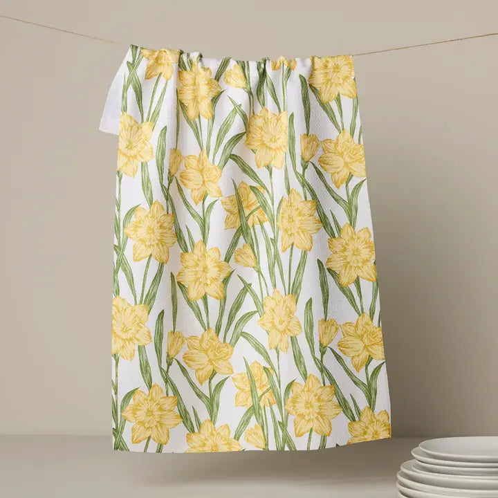 Daffodil Darling Tea Towel
