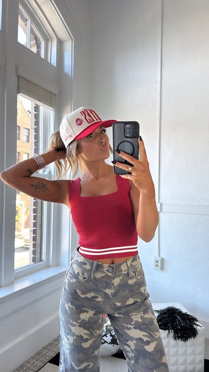 Sweet Thing Tank Top, Red