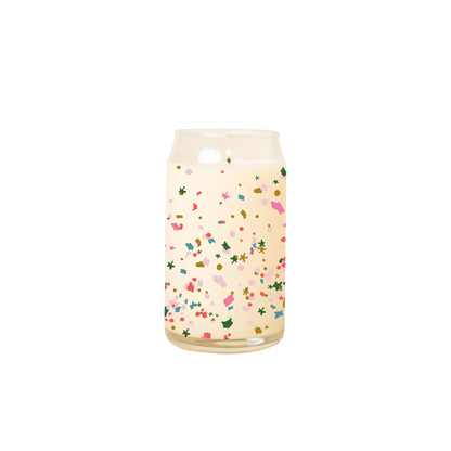 Confetti Crack Beer Can Glass Candle