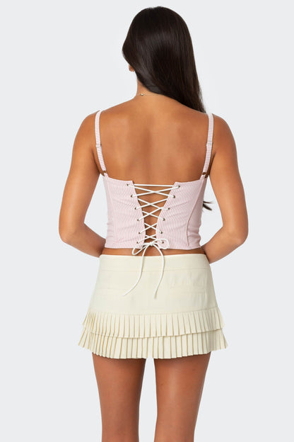 Cammie Striped Corset