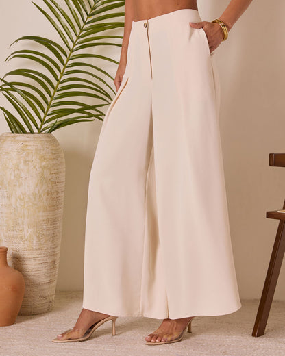 Clarissa High Rise Wide Leg Pants