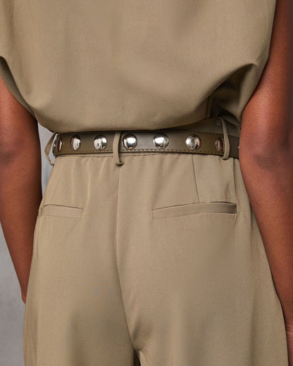 Cartago Studded Skinny Belt