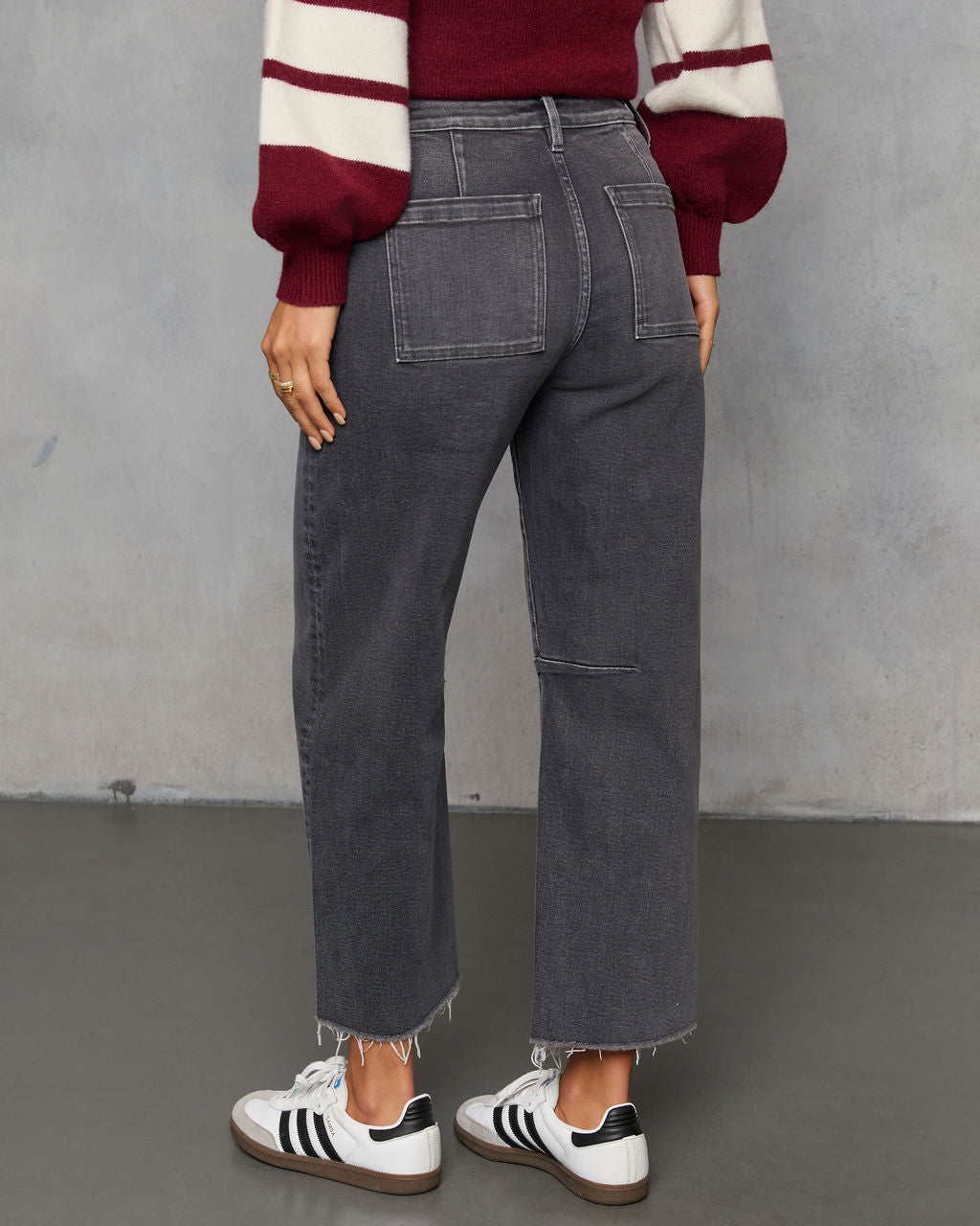 Cedar Fade Super Stretch Barrel Jeans