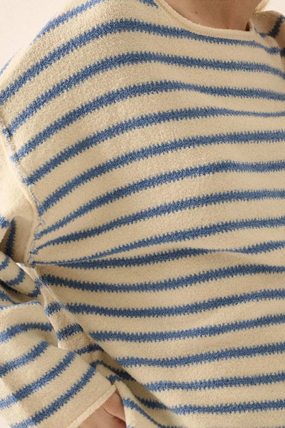Stripe Hype Oversized Striped Sweater