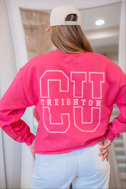 CU Crewneck Sweatshirt (Pink)