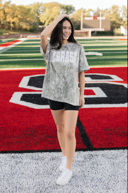 Camo Nebraska Tee