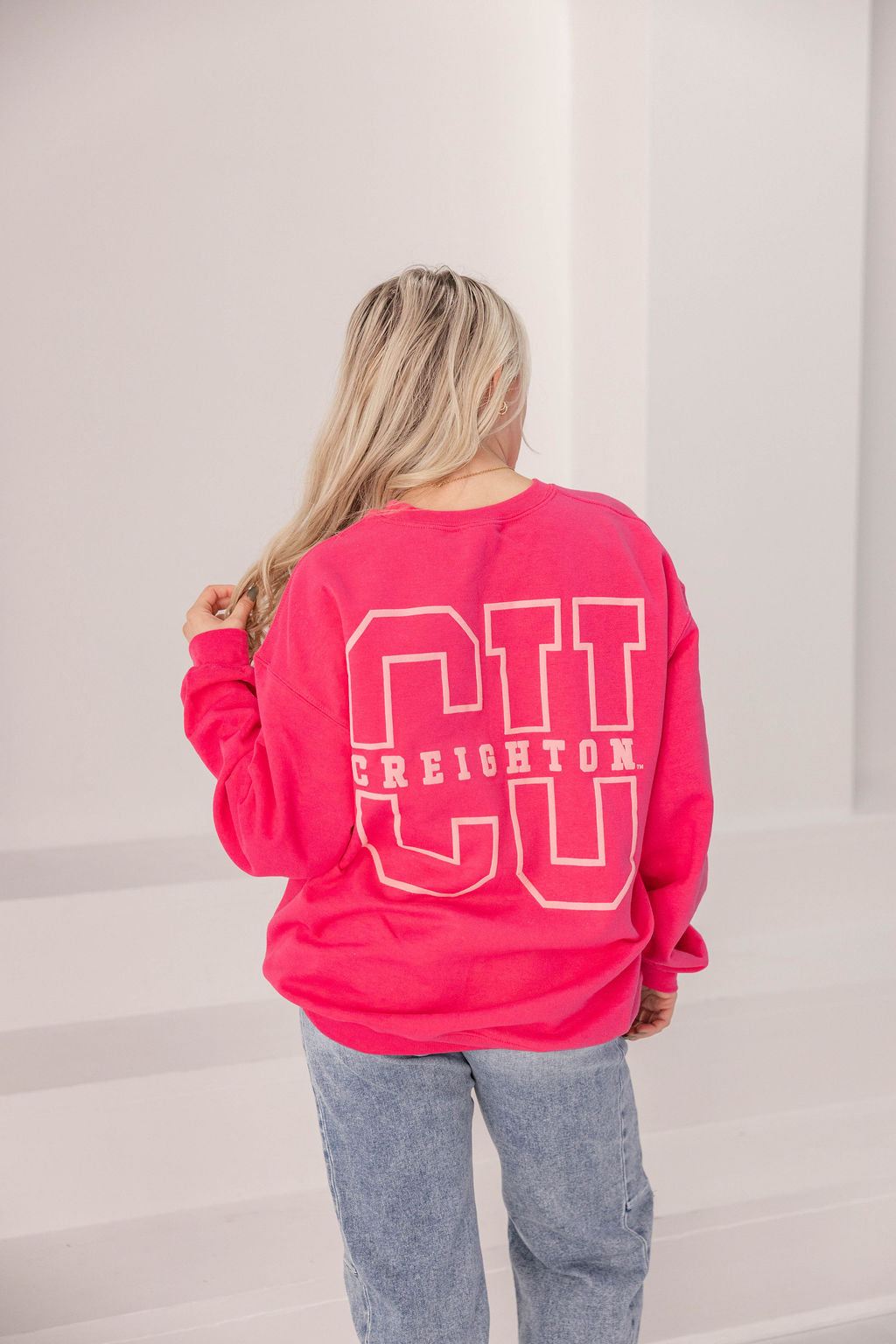 CU Crewneck Sweatshirt (Pink)
