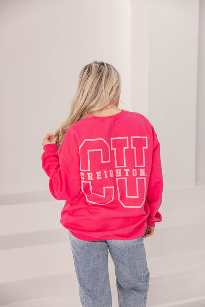 CU Crewneck Sweatshirt (Pink)