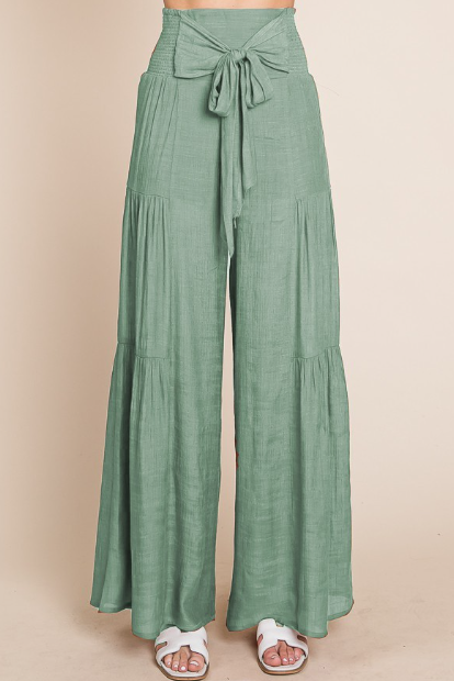 Boho Breeze Tiered Palazzo Pants S-3X