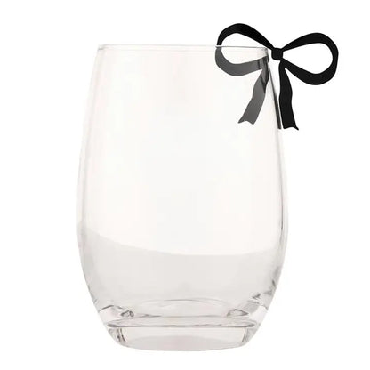 Bow Acrylic Drink Tags