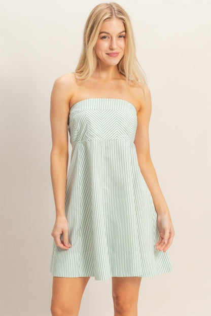 Coastal Picnic Mini Dress