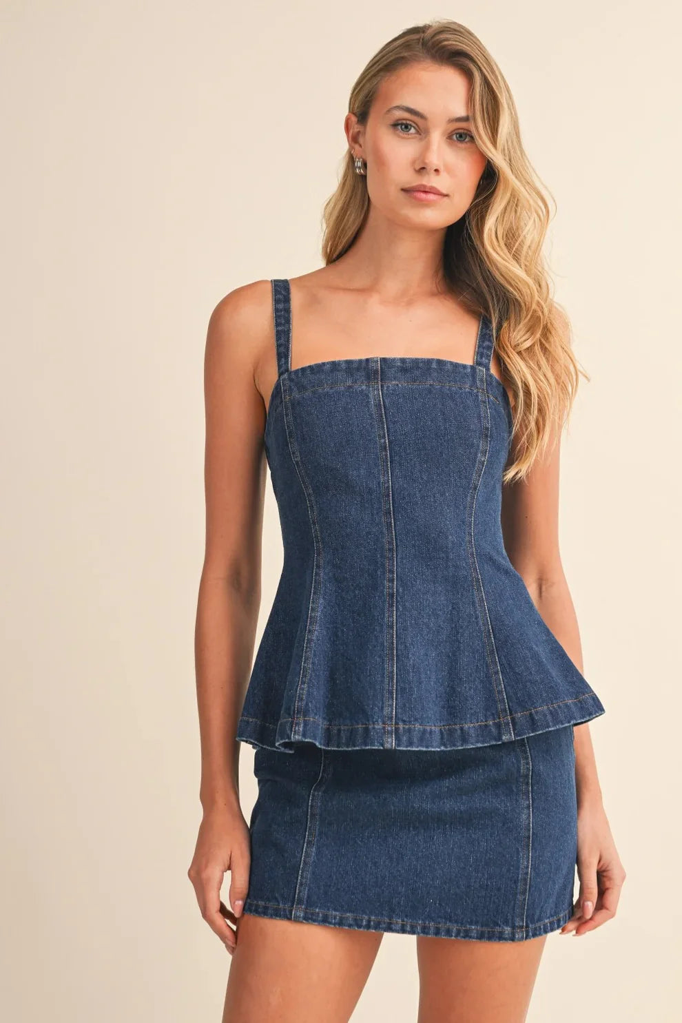 Dolly Denim Mini Skirt