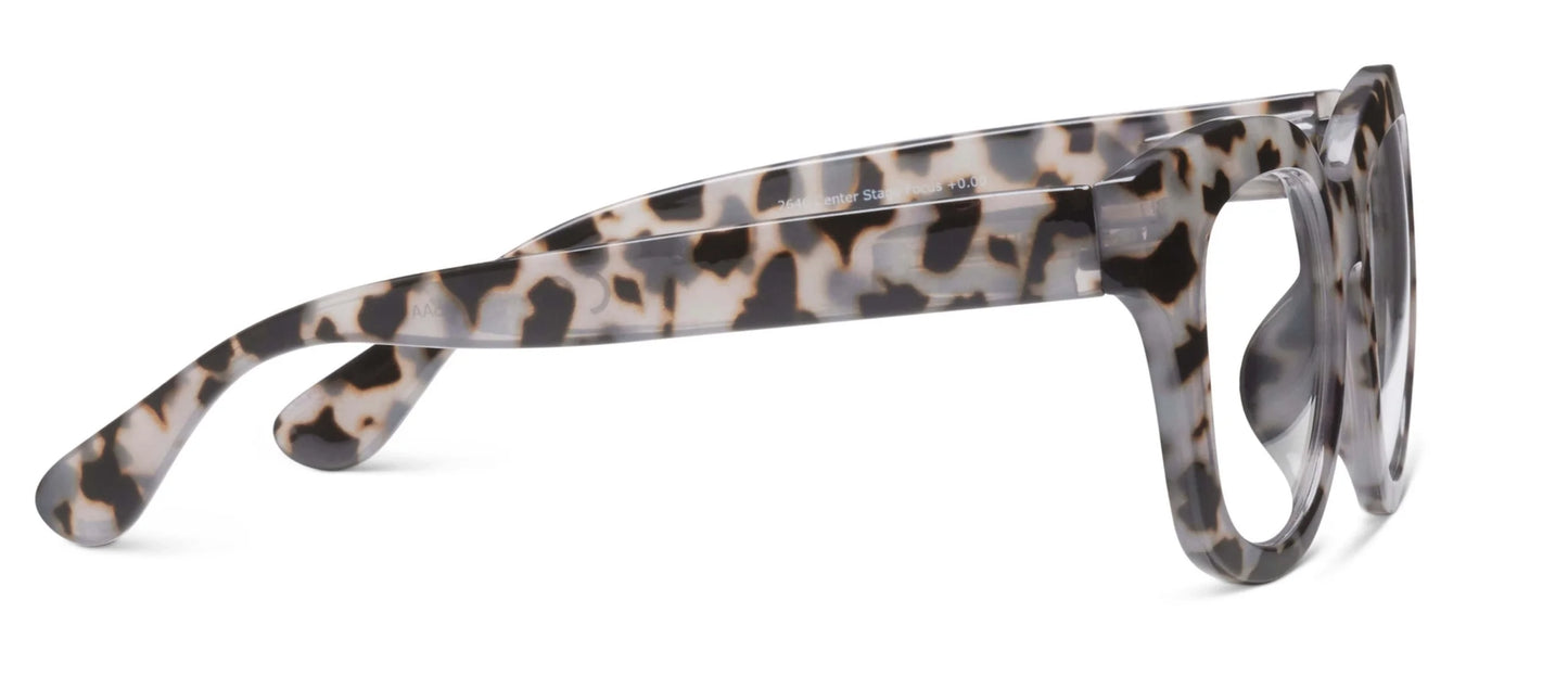 Center Stage Glasses (Gray Tortoise +1.50)