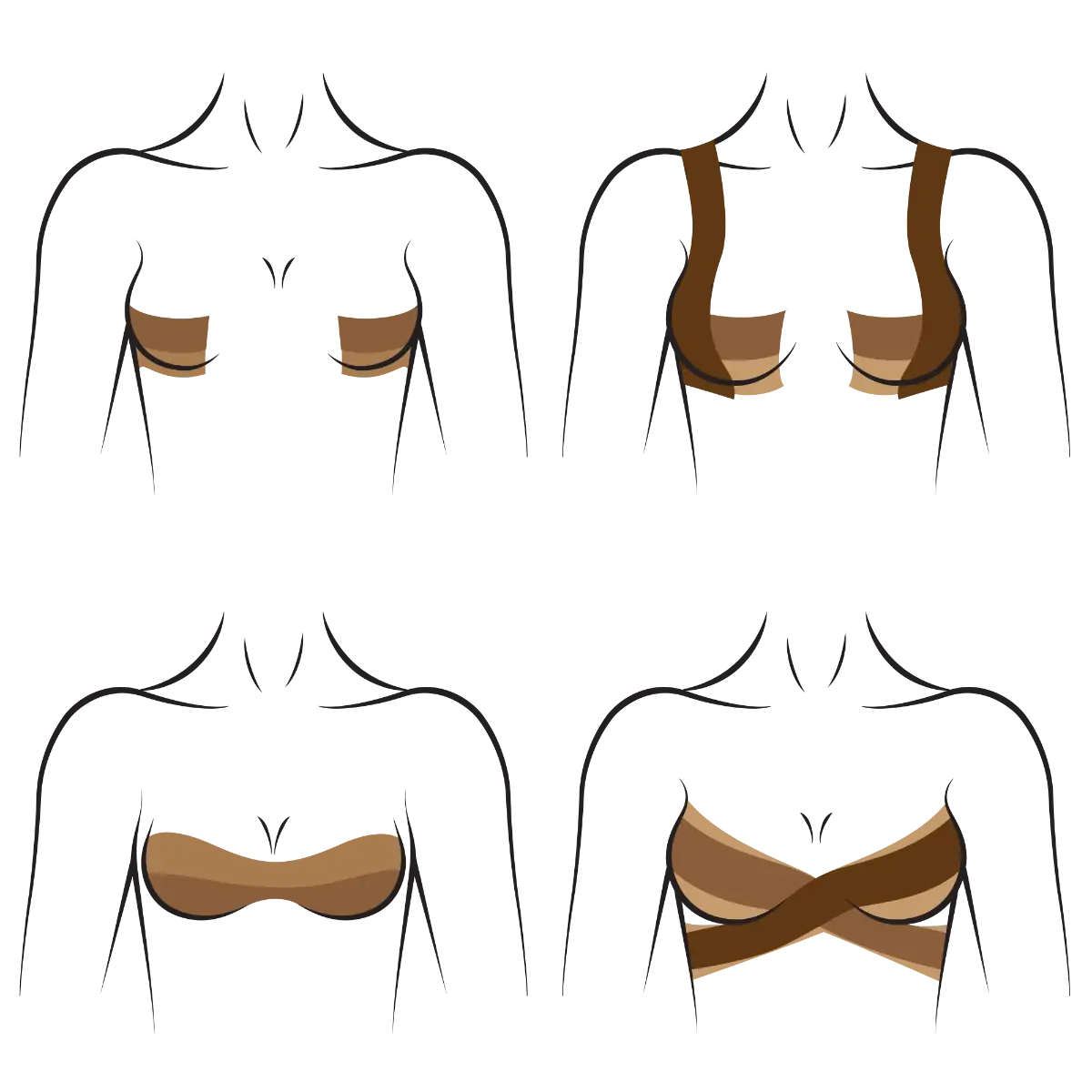 Body Contour Tape (Dark)