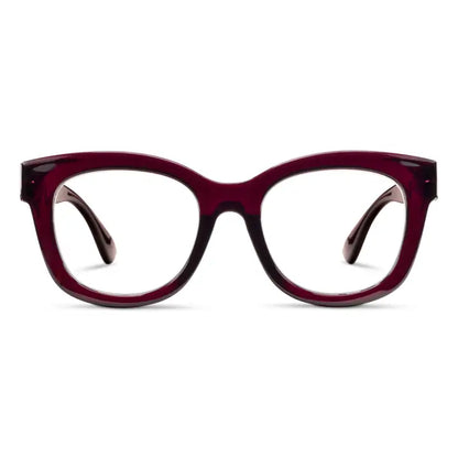 Center Stage Glasses (Dark Cherry +1.50)