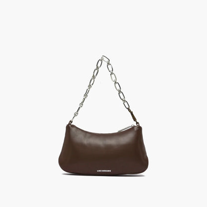 Aki Mini Shoulder Bag (Oak Brown)