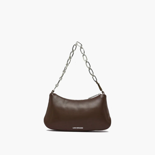 Aki Mini Shoulder Bag (Oak Brown)
