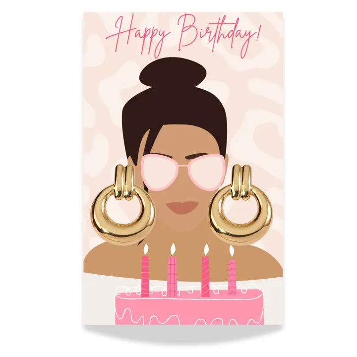 Be Bold Birthday Studs