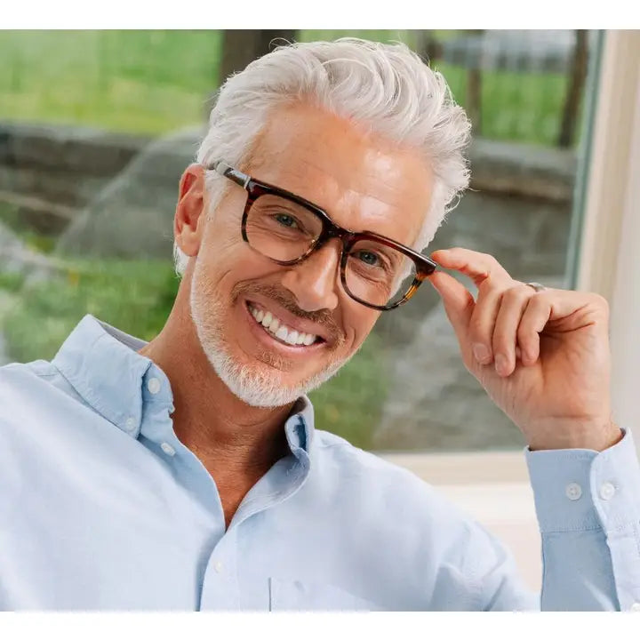Brown Crawford Reading Glasses +1.00