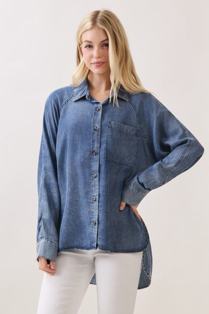 Daytona Denim Top