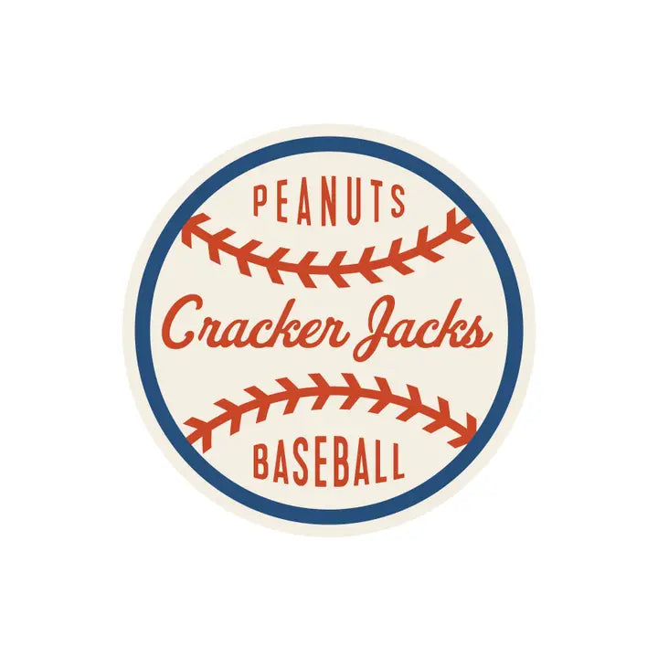 Cracker Jacks Baseball Sticker