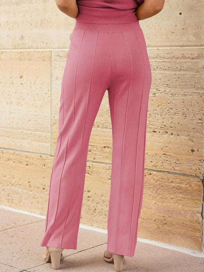 Best of Both Worlds Top and Pants Knit Set