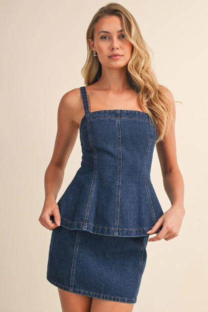 Dolly Denim Mini Skirt
