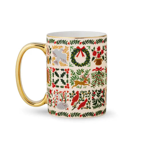 Christmastide Porcelain Mug