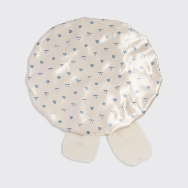 Coastal Oversized Satin Bonnet