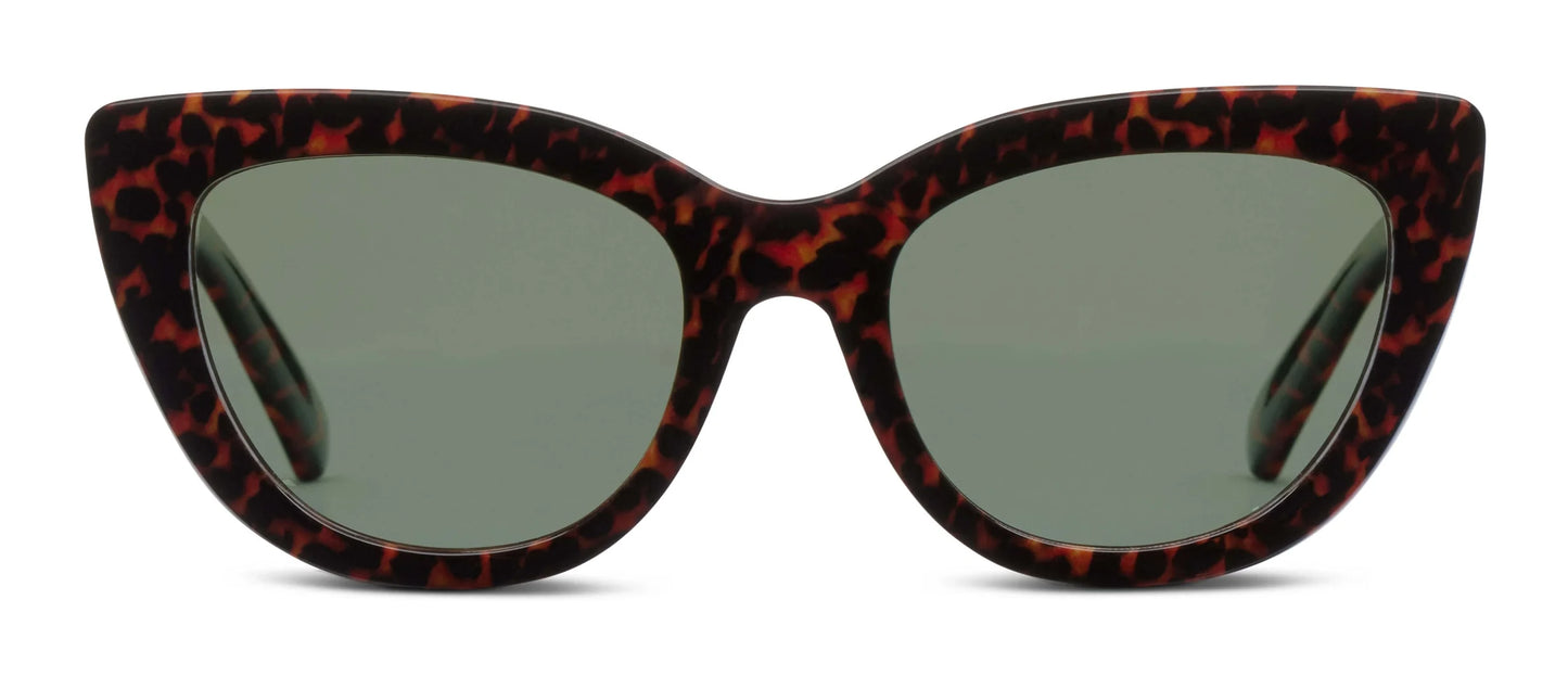 Capri Sunglasses (Leopard Tortoise)