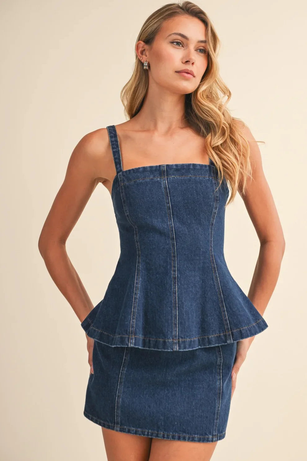 Dolly Denim Mini Skirt