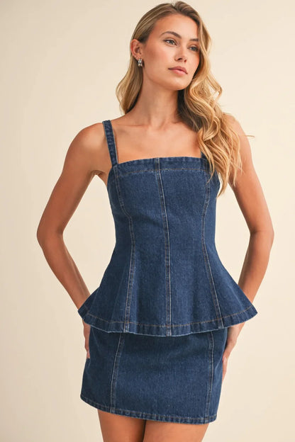 Dolly Denim Top