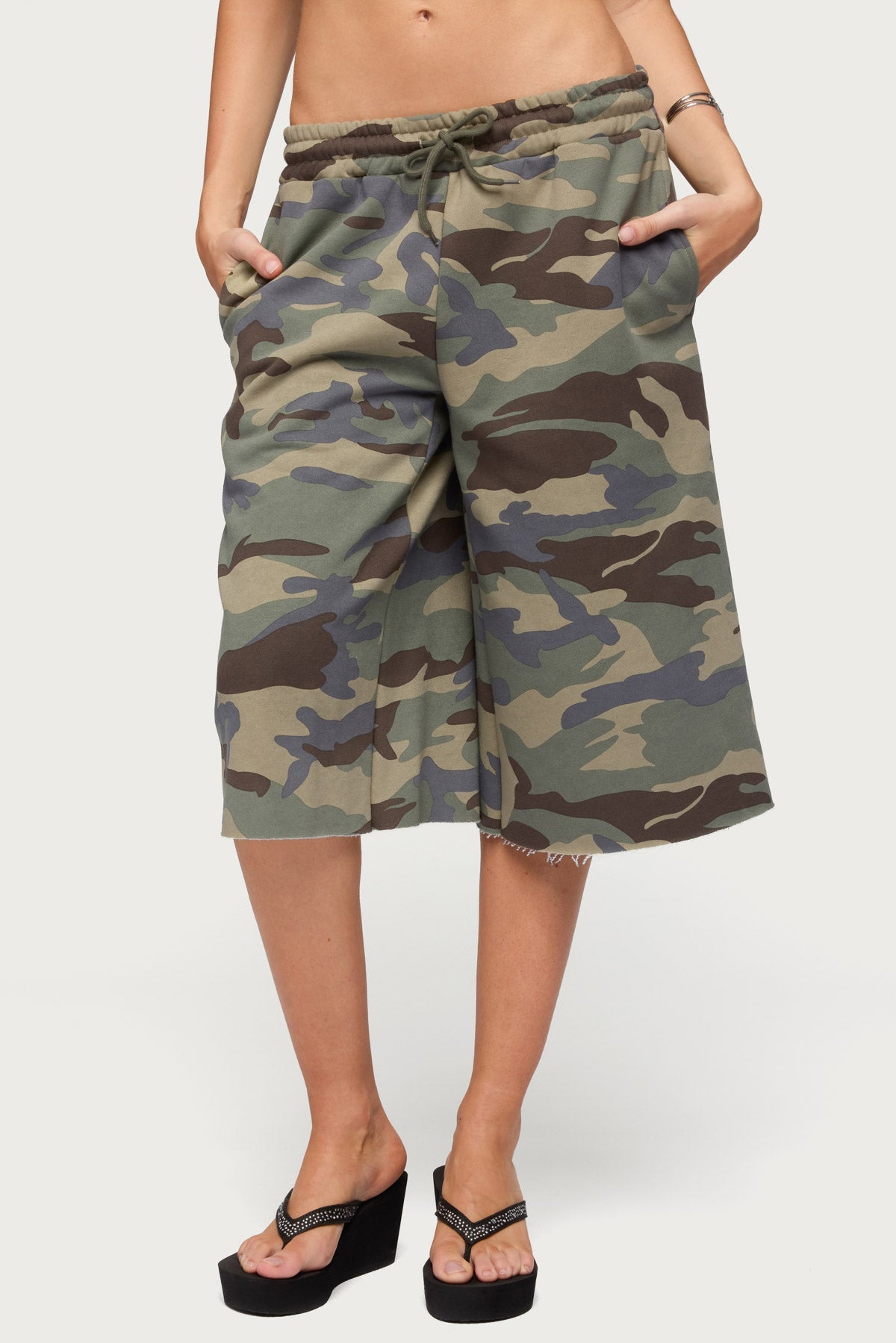 Amika Oversized Bermuda Shorts
